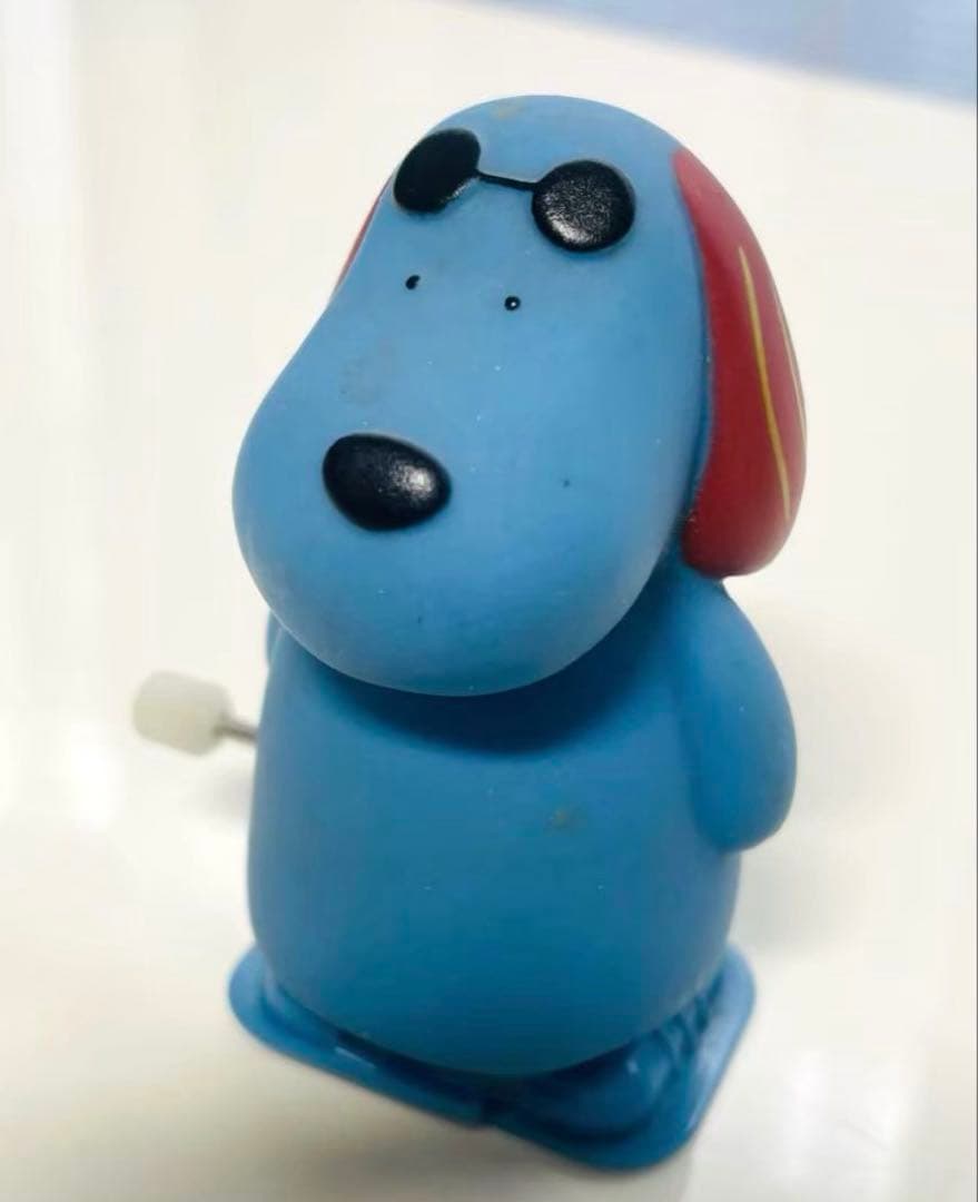 希少激レア◆非売品入手困難◆小犬のラフちゃん◆手巻き動く❣️フィギュア◆フジテレビ