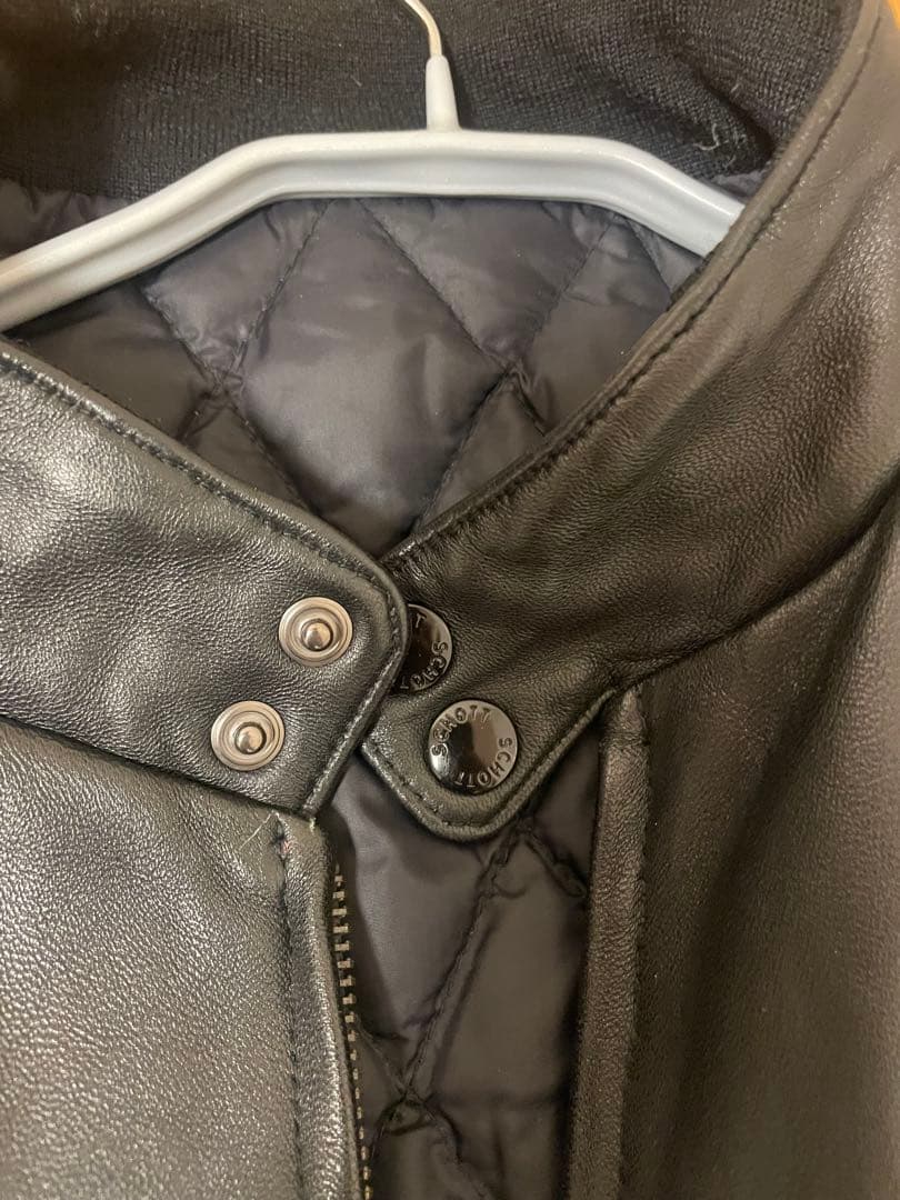 【最終価格】SCHOTT レザージャケット　シングルライダース