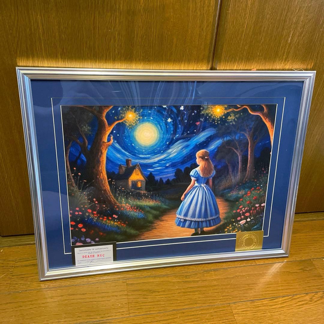 額込 世界限定100枚DEATH NYC アートポスター 現代アート 45