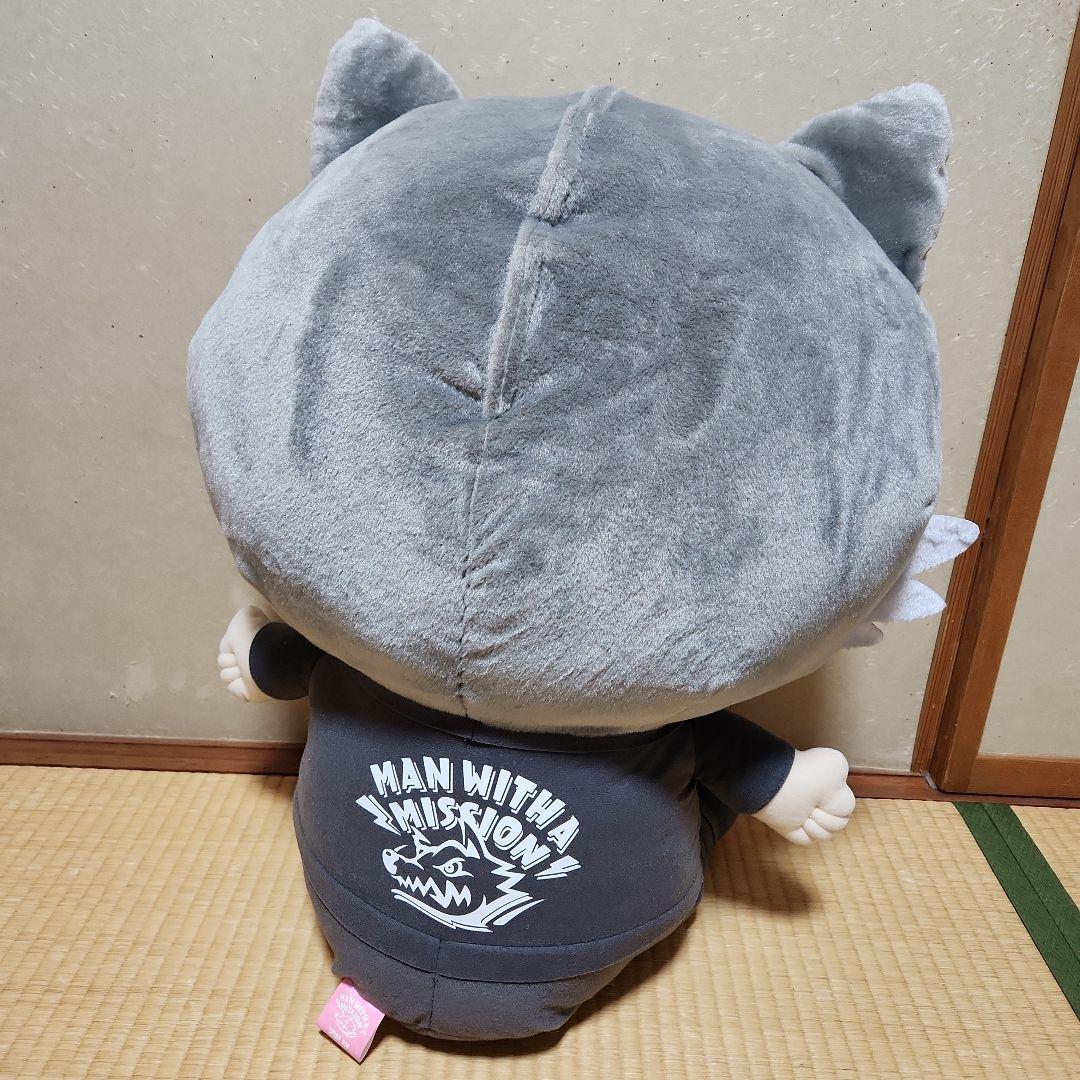 MANWITHAMISSION ドでか！ぬいぐるみ ティッシュケース スペアリブ
