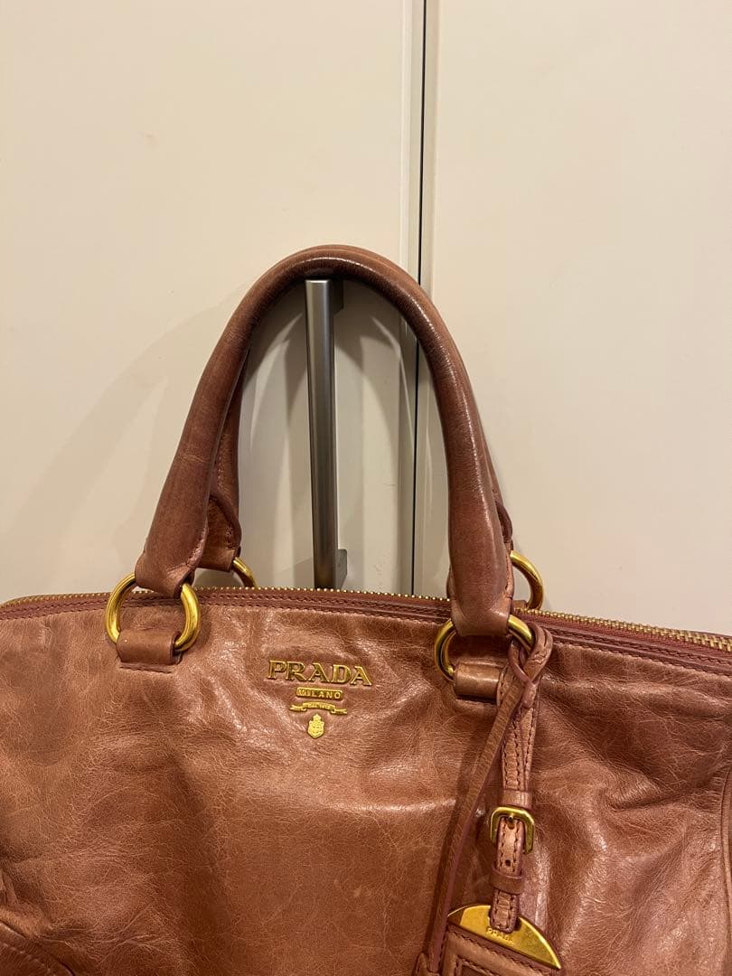 レア　PRADA hand bag ボストンバッグ　vintage プラダ