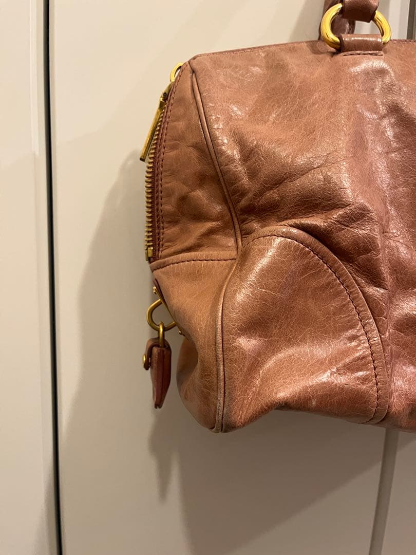 レア　PRADA hand bag ボストンバッグ　vintage プラダ