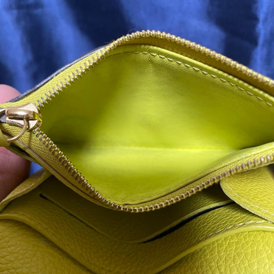 お値下！ ルイヴィトン アンプラント ポルトモネ ロザリ イエロー ケース