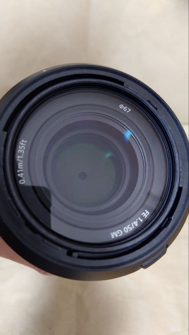 【美品】【付属品保証書完品】SONY FE 50mm F1.4 GM
