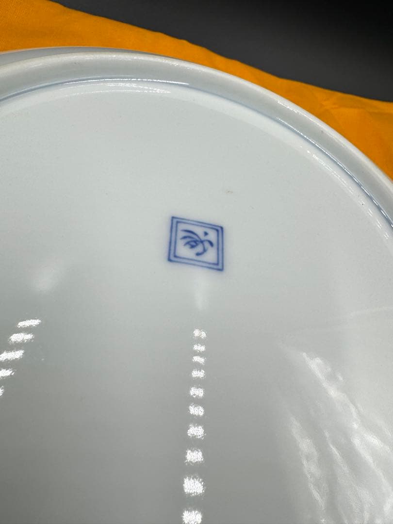 香蘭社　イヤープレート　2000 雪景色　新品　共箱　共布