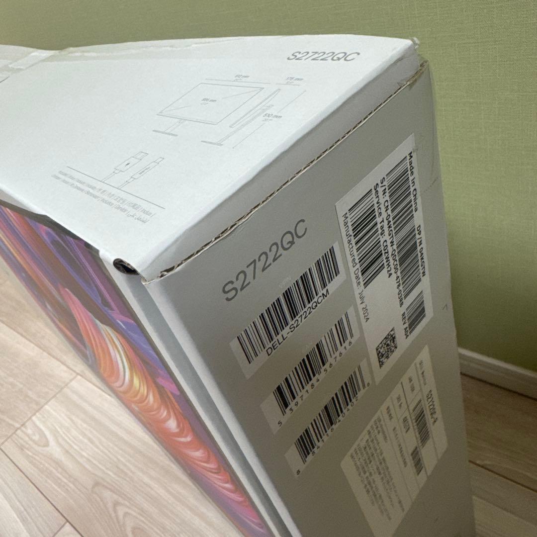 DELL USB-C接続 PCモニター S2722QC-R 27型/4K