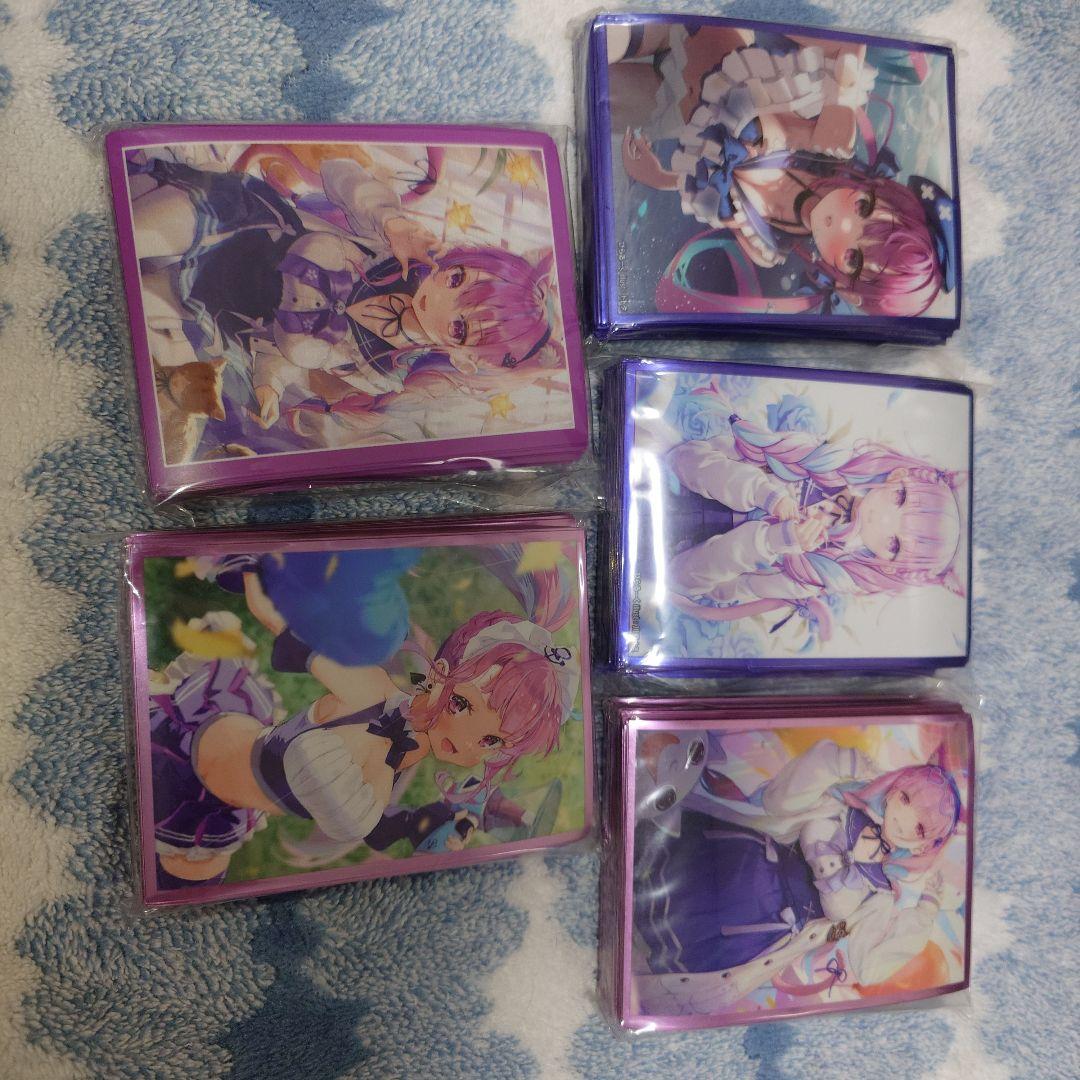 湊あくあ、同人スリーブ 5個セット