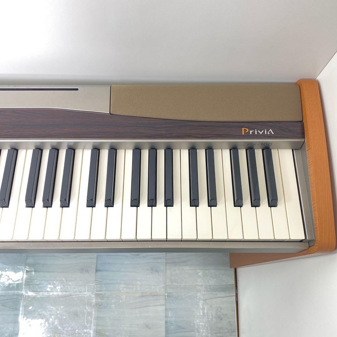送料無料 カシオ 電子ピアノ PriviA PX-110 純正スタンド付き