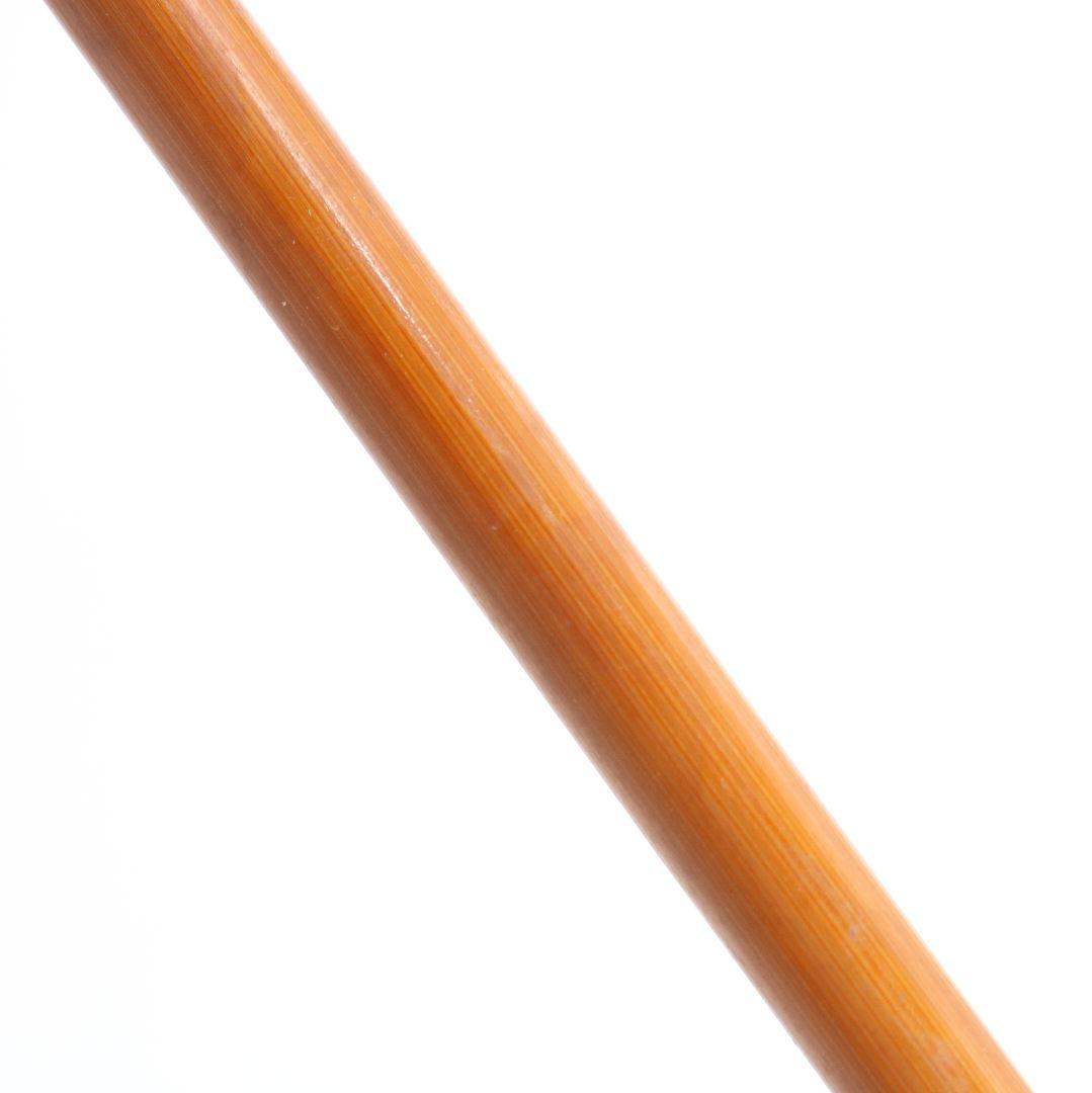 田中野夫 金工師 木村清五郎作 南鐐煙管 一双 純銀刻印　C700　NT7