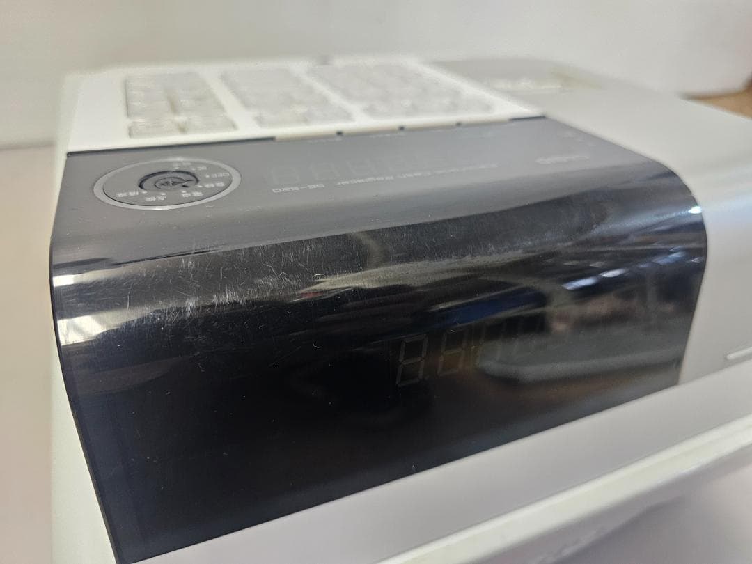 仙台～良好品/カシオ レジスター 8部門 小型ドロア SE-S20WE ホワイト