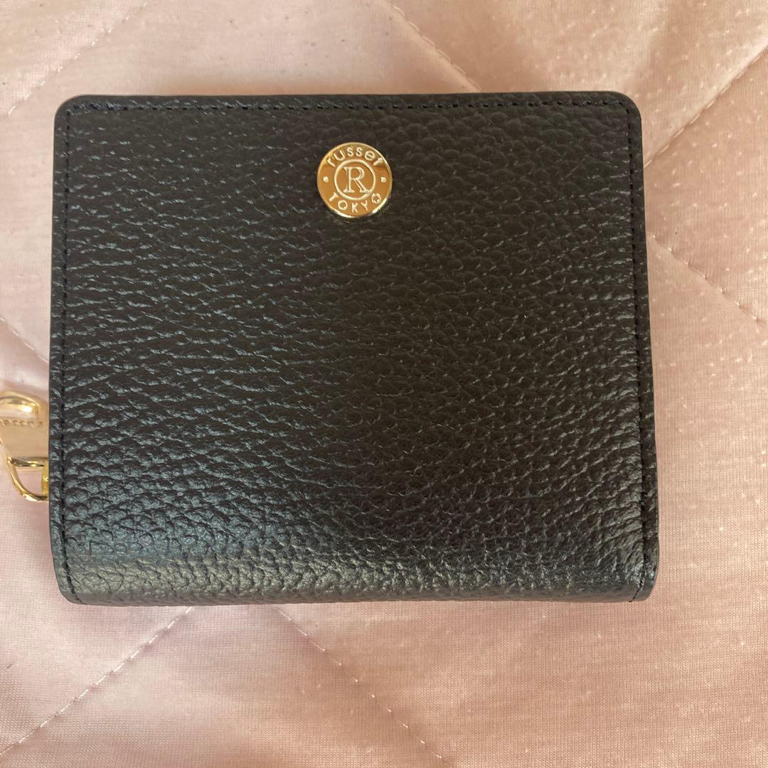 russet 財布　新品未使用　黒 コンパクト