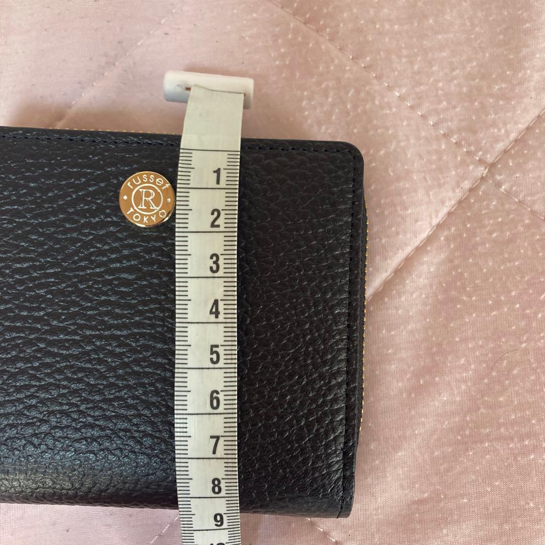 russet 財布　新品未使用　黒 コンパクト