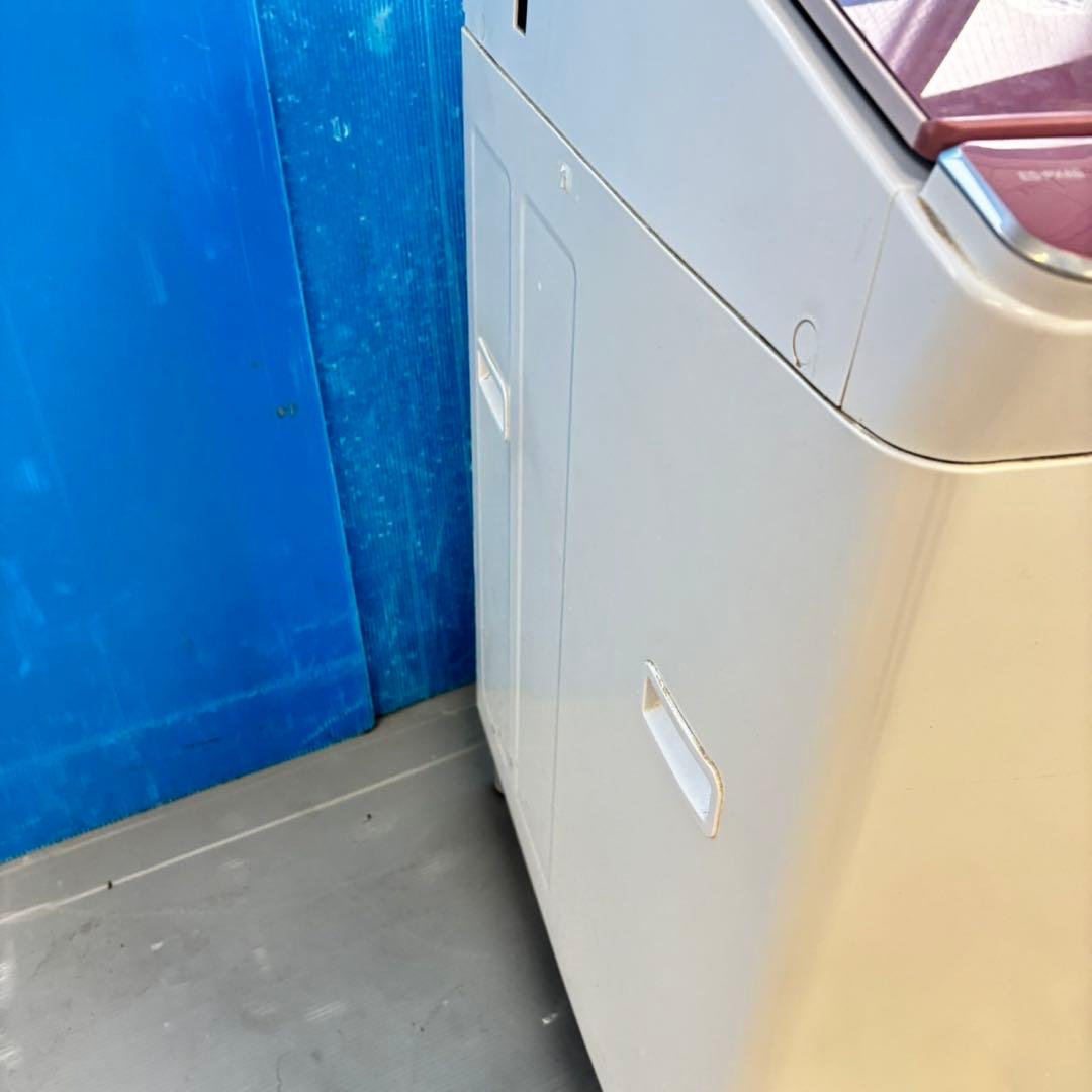 497 洗濯機　乾燥機能付き　容量8キロ　乾燥4.5キロ　半年保証込　美品