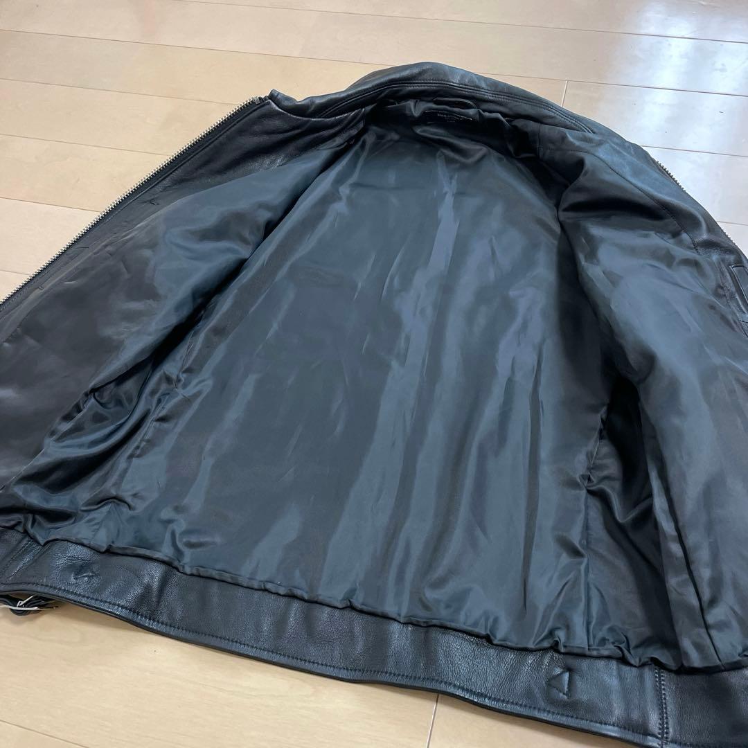 完売！BACK NUMBER 羊革 ライダース ジャケット バックナンバー XL