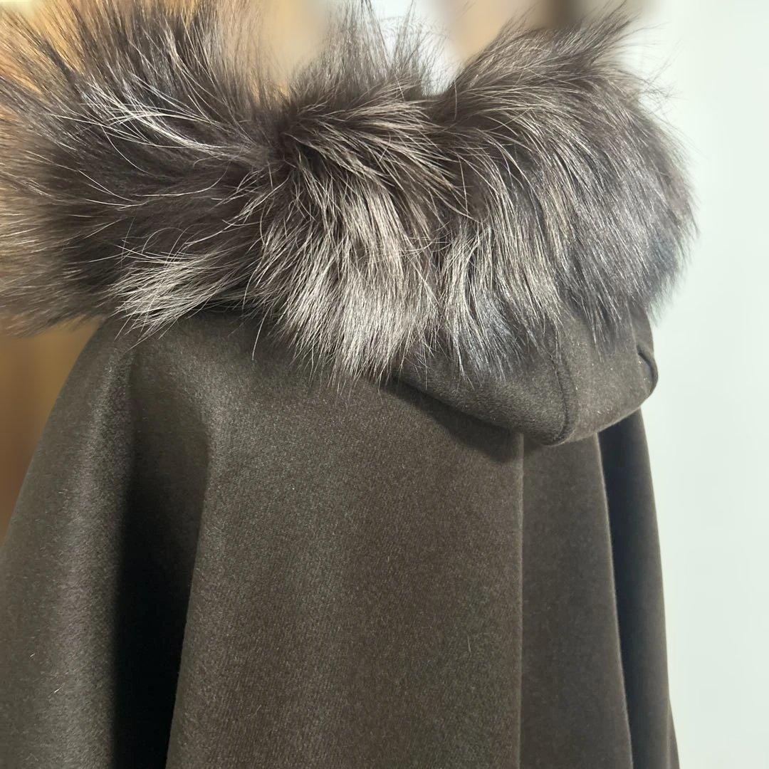 マント　和装コート フリーサイズ　リバーシブル