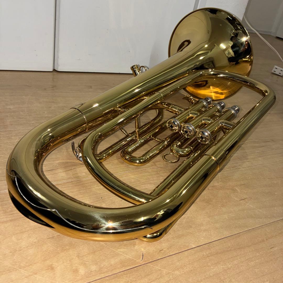希少　美品　メンテ済み　amoon ユーフォニアム 本体 ケース付き