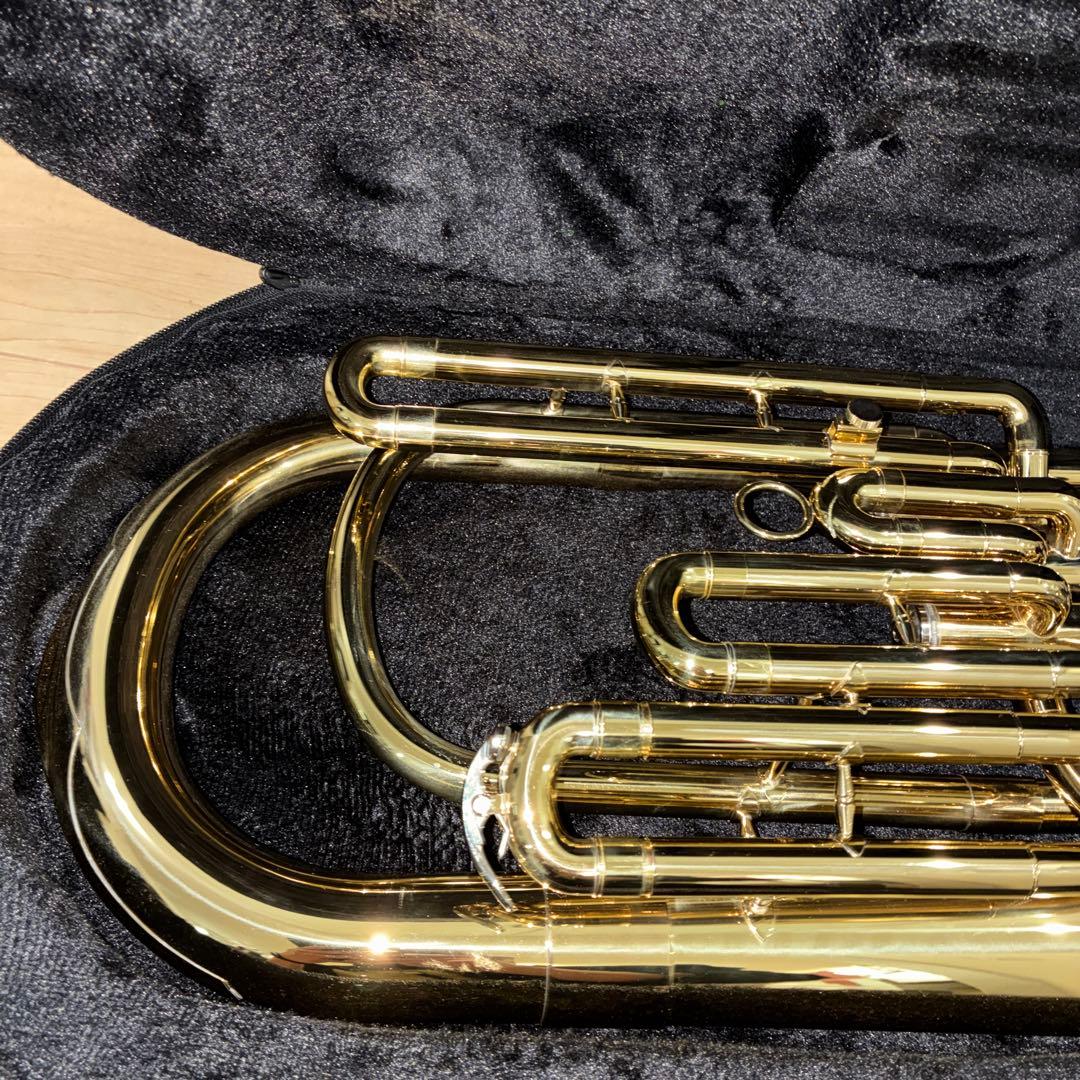 希少　美品　メンテ済み　amoon ユーフォニアム 本体 ケース付き