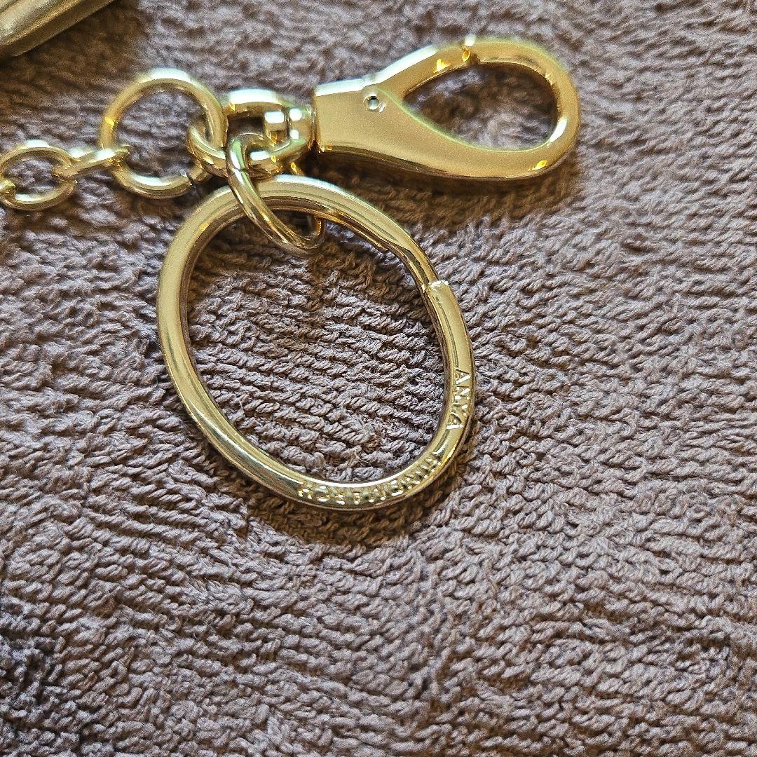 未使用】ANYA HINDMARCH ラッキーペニー ケース キーホルダー