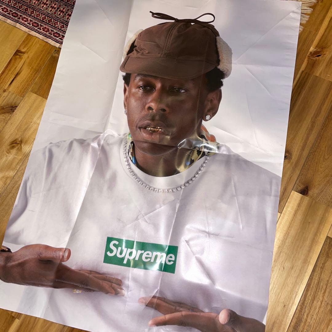 【最安値】supreme tyler the creator ポスター　破れあり