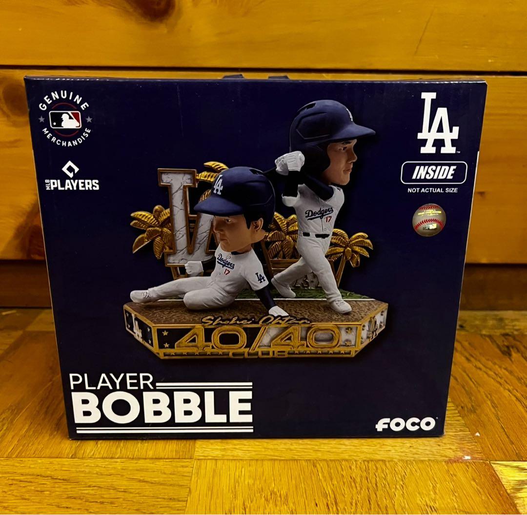 【世界240個限定】大谷翔平 40/40 達成記念 ボブルヘッド ドジャース