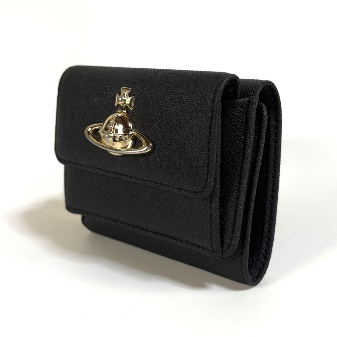 【極美品】Vivienne Westwood 三つ折り財布 オーブ イタリア製