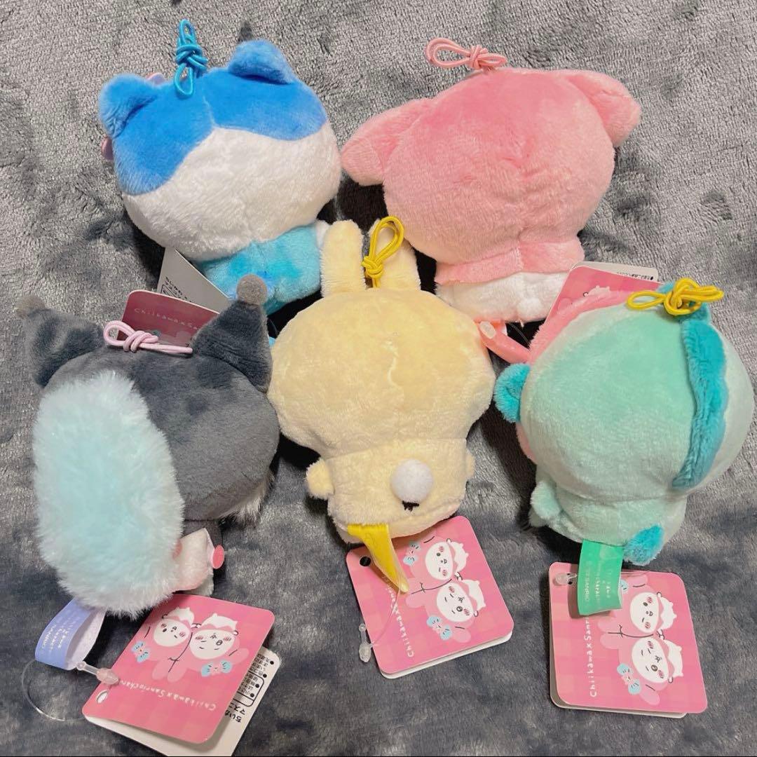 ちいかわ サンリオ キャラクターズ マスコット プライズ コンプリート