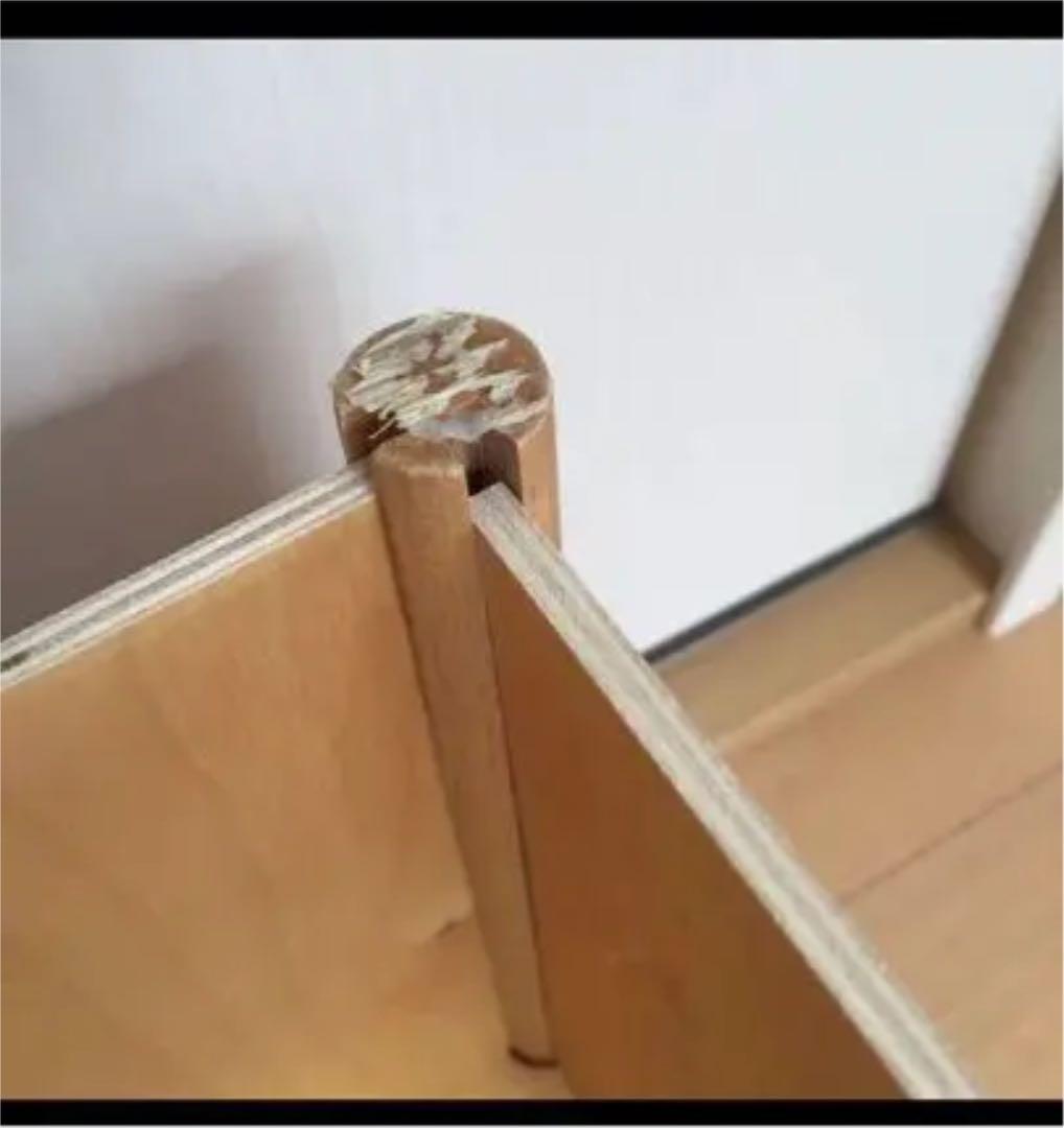 バウアー社 赤い屋根の木製ドールハウス 人形の家