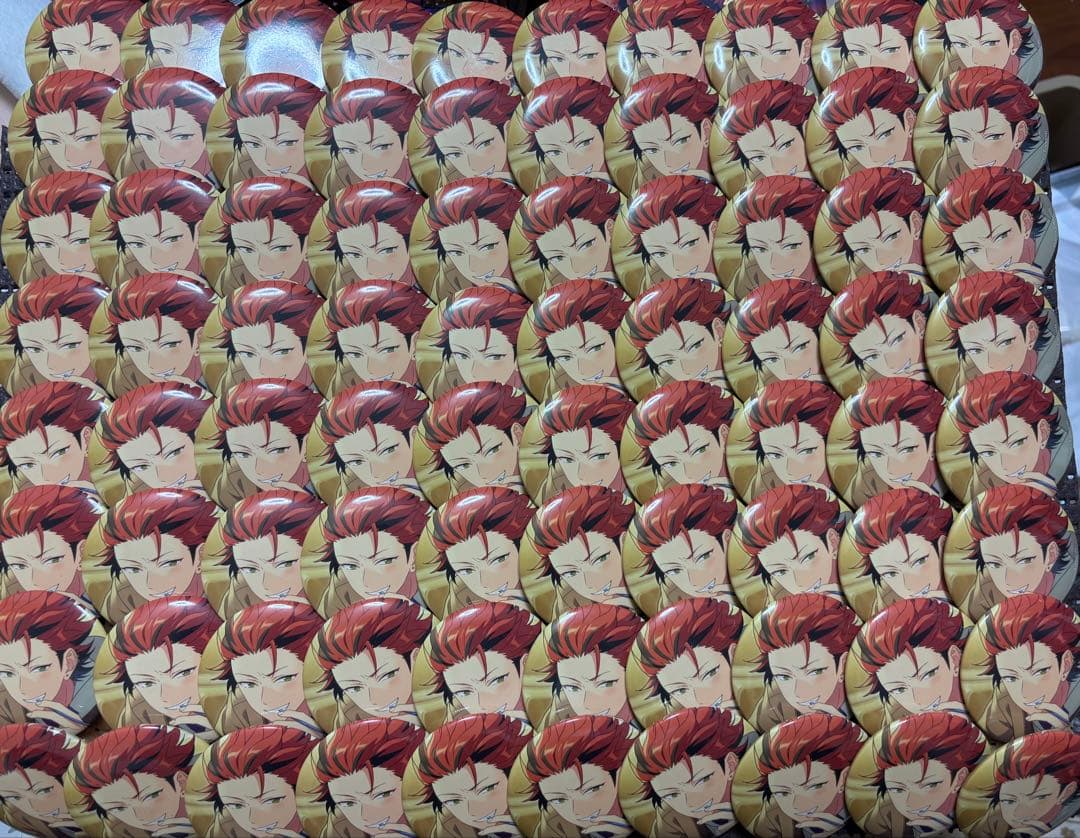 あんスタ　フィーチャー缶バッジ　鬼龍紅郎　②