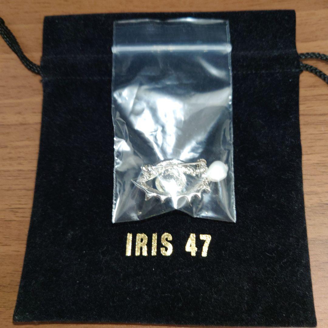 IRIS 47 アイブローチ シルバー