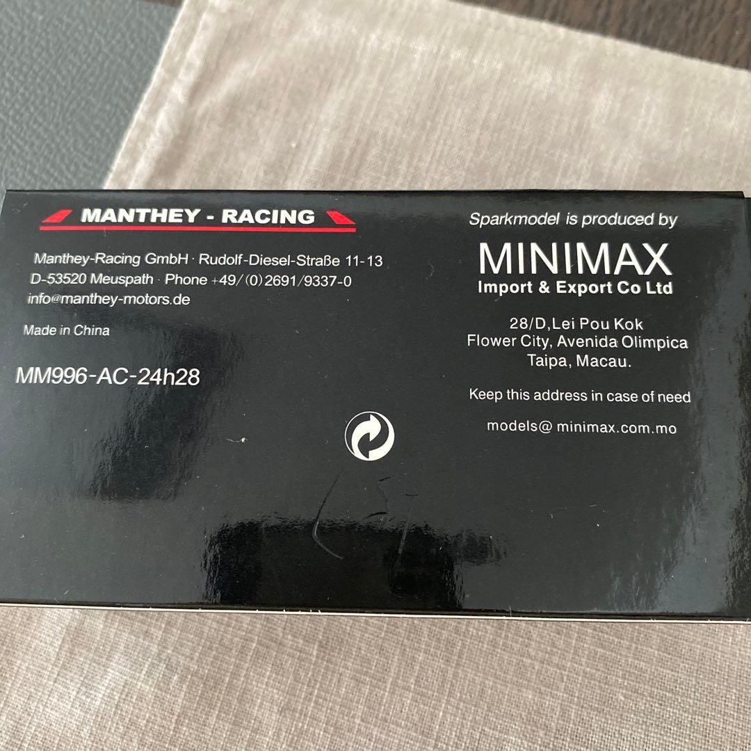 MantheyRacing Porsche 911 GT3 MR 2006 希少