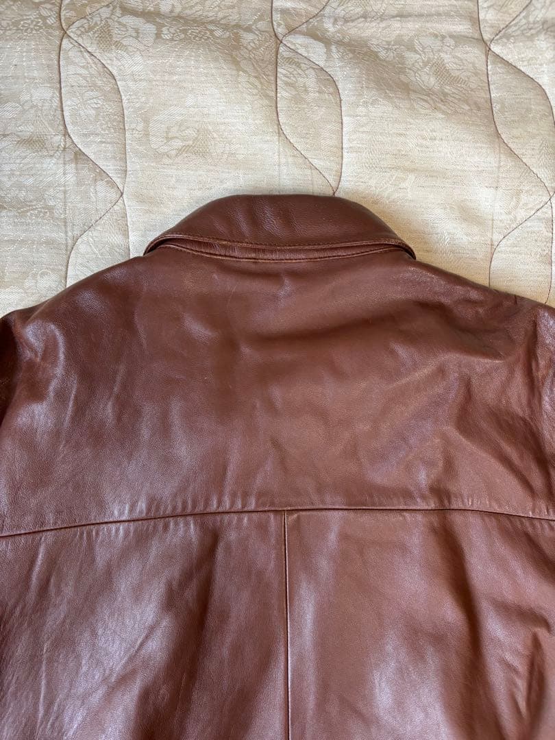 ラルフローレン　レザージャケット　スイングトップ　ポニーなし　90s A2