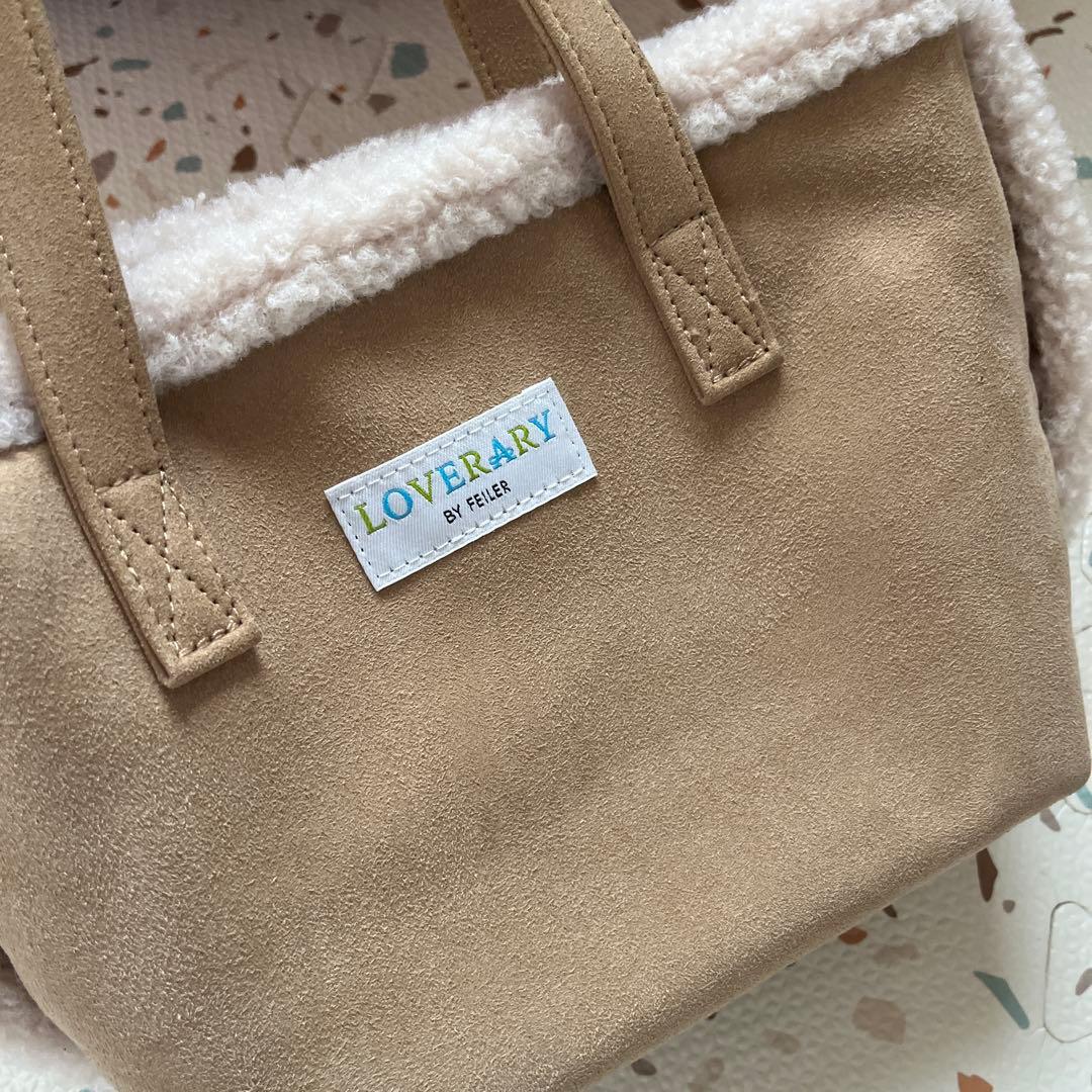 ラブラリー　ボア　バッグ　テディ