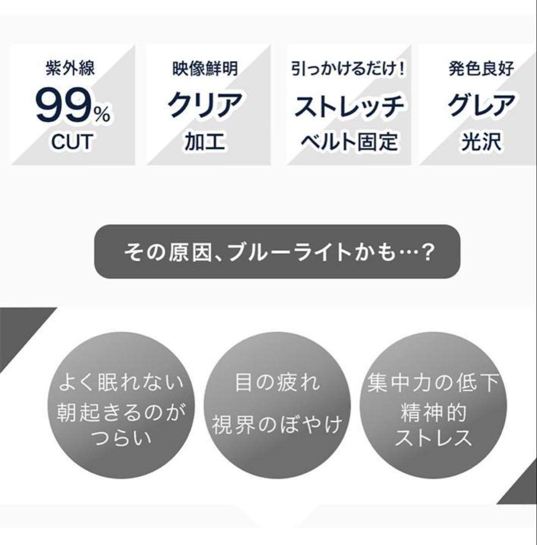 液晶テレビ保護パネル 55型 55インチ ブルーライトカット 3mm