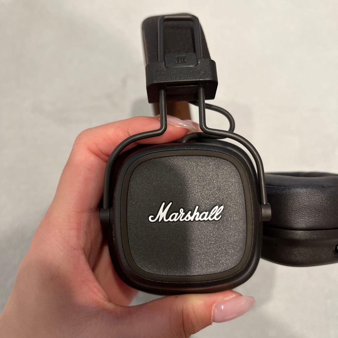 Marshall Major IV ワイヤレスヘッドフォン BROWN