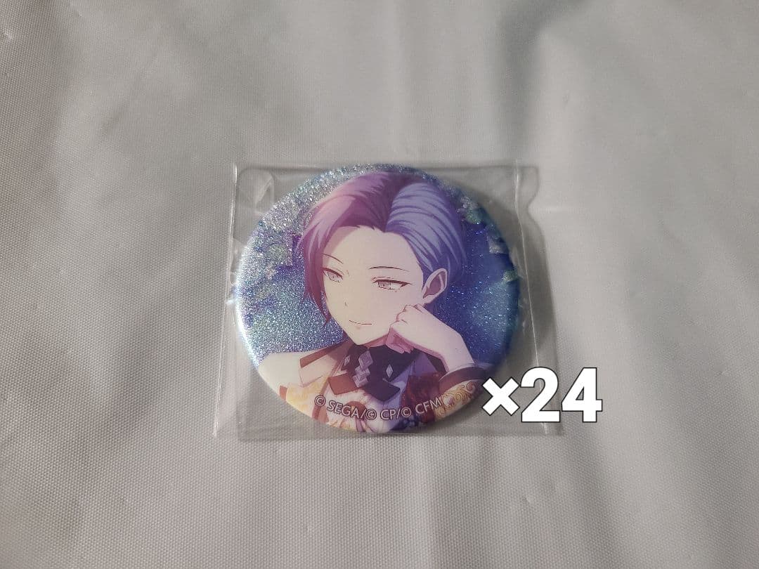 プロセカ グリッター缶バッジ Vol.10A 青柳冬弥