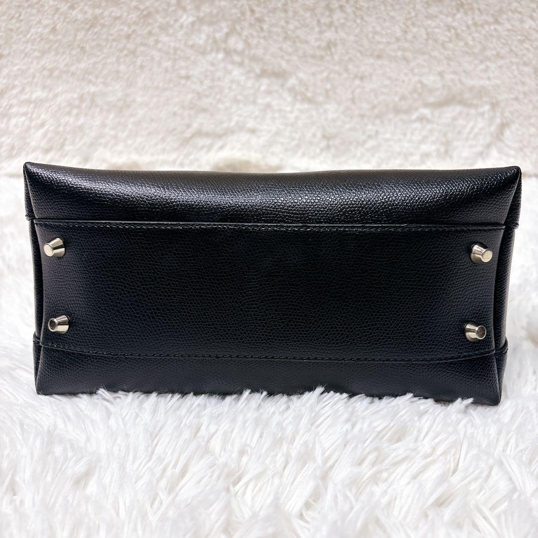 人気！ FURLA パイパー ハンドバッグ 2WAY ショルダーバッグ 黒