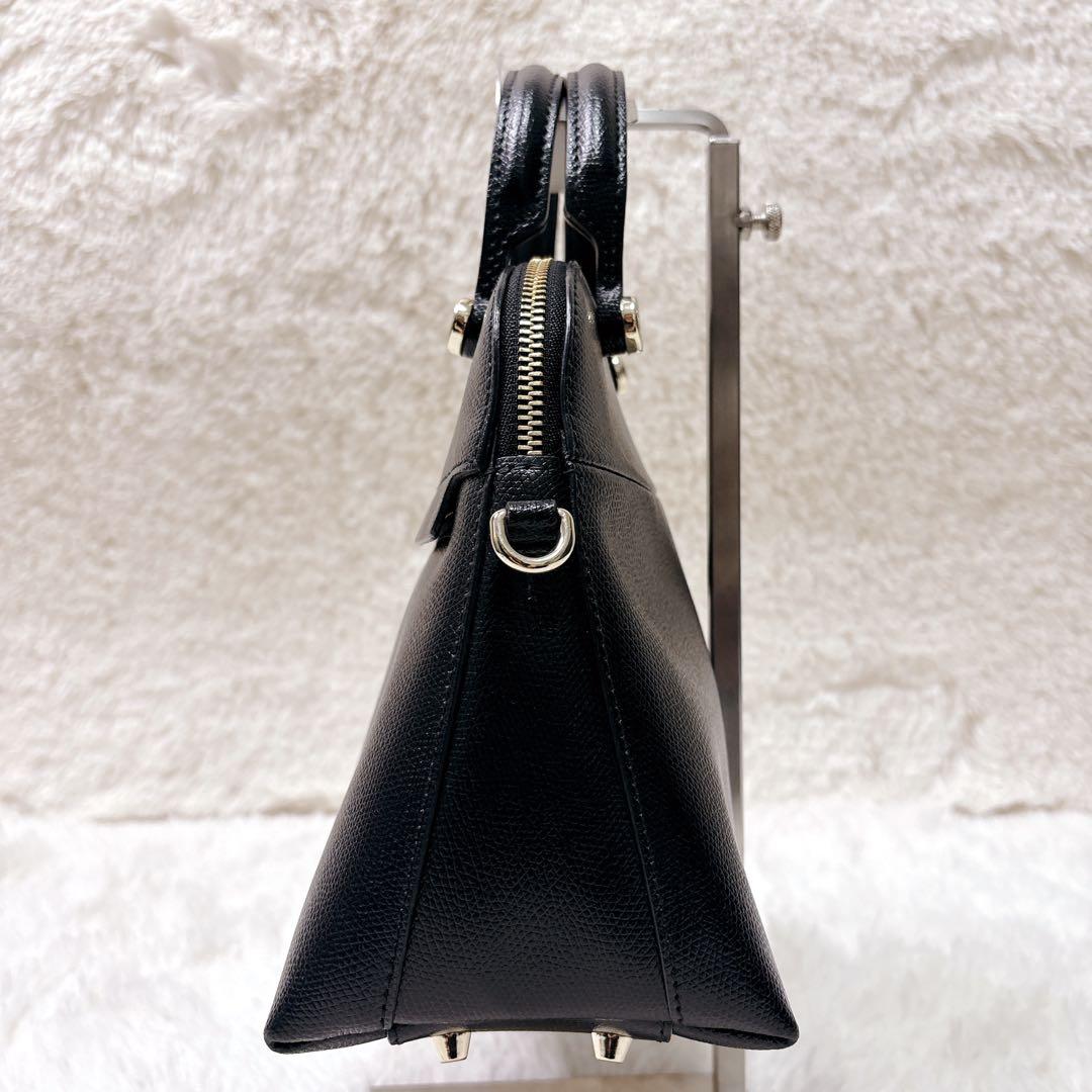 人気！ FURLA パイパー ハンドバッグ 2WAY ショルダーバッグ 黒