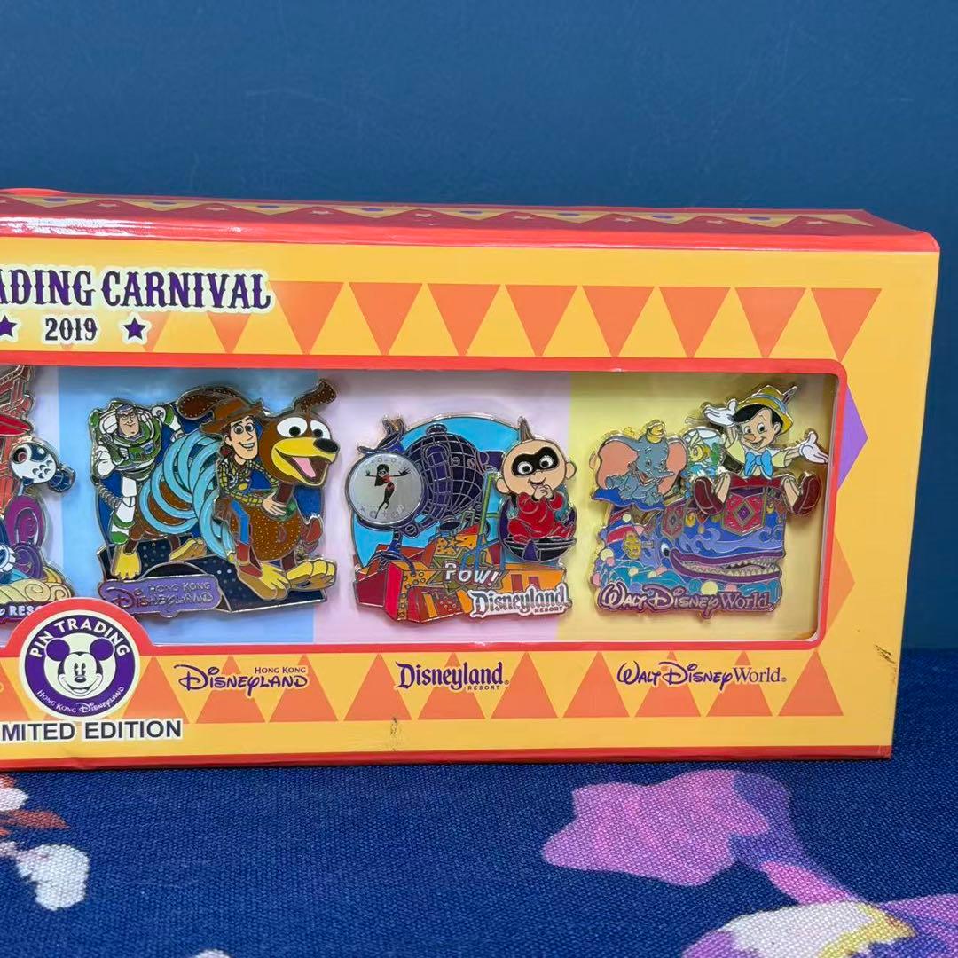 香港ディズニーランド正規品デザイナーシリーズピンバッジ限数800