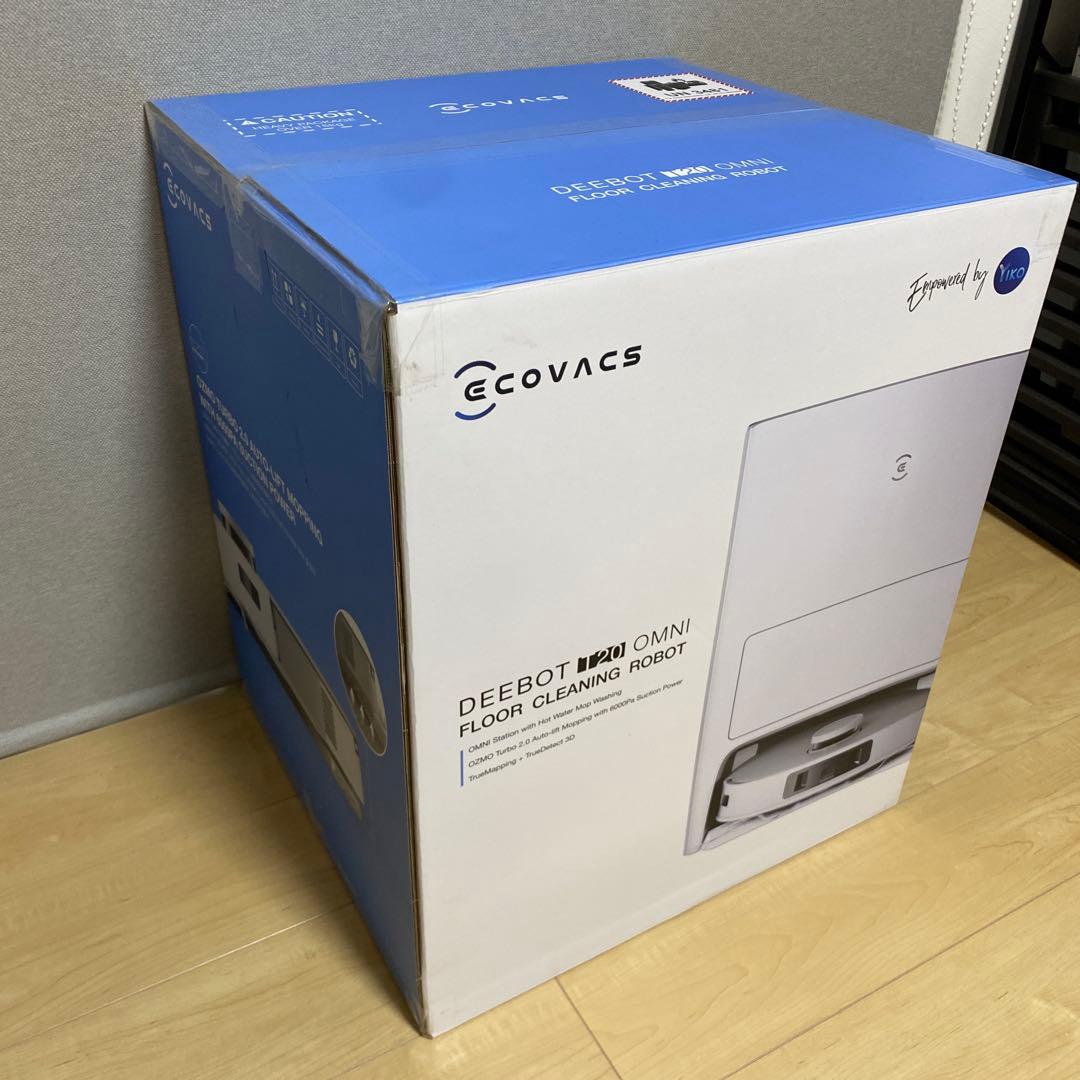 新品保証付☆エコバックス DEEBOT T20 OMNI 床掃除ロボット 掃除機
