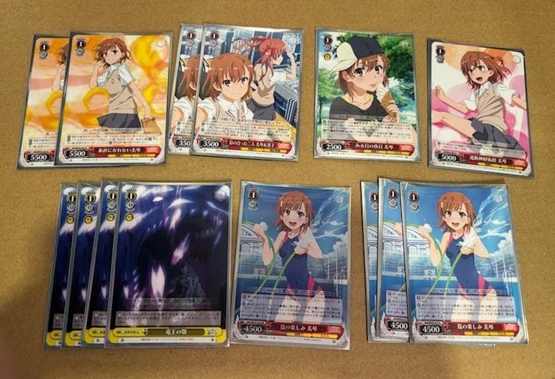 WS　とある科学の超電磁砲/とある魔術の禁書目録　ストブ扉　ガチ構築　デッキ