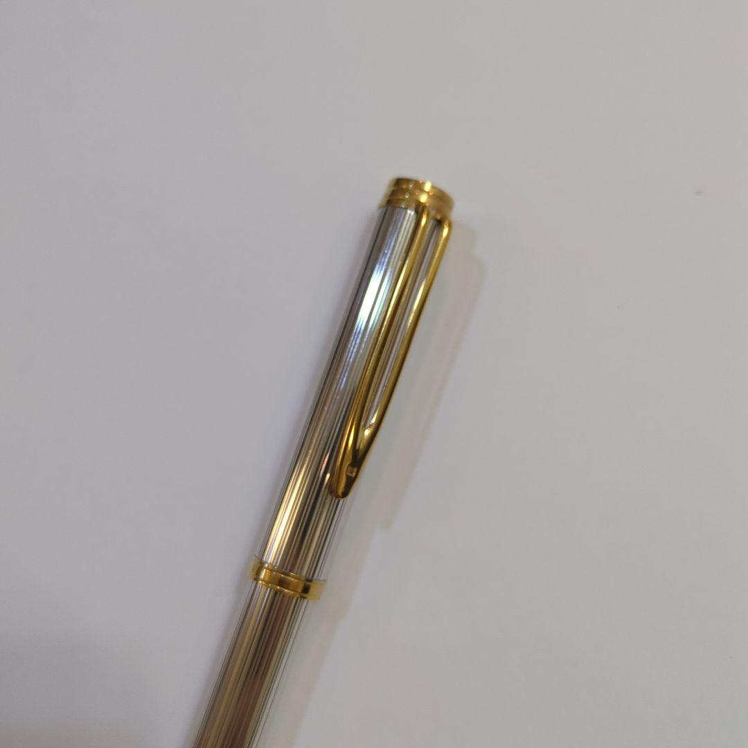 ウォーターマン　PARIS　万年筆　F　細字　ボールペン　スターリングシルバー