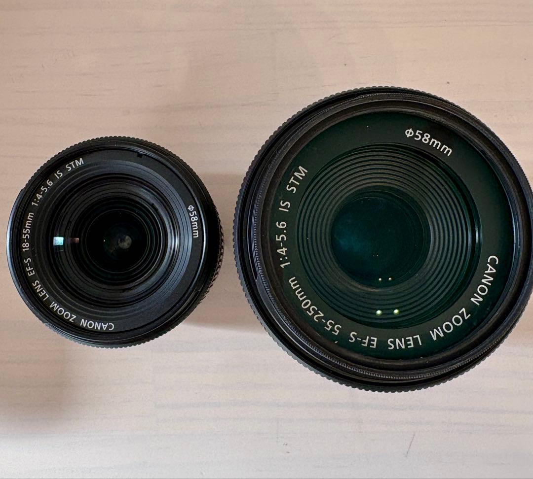 Canon EOS Kiss X9i ダブルレンズズームキット ケーブルおまけ