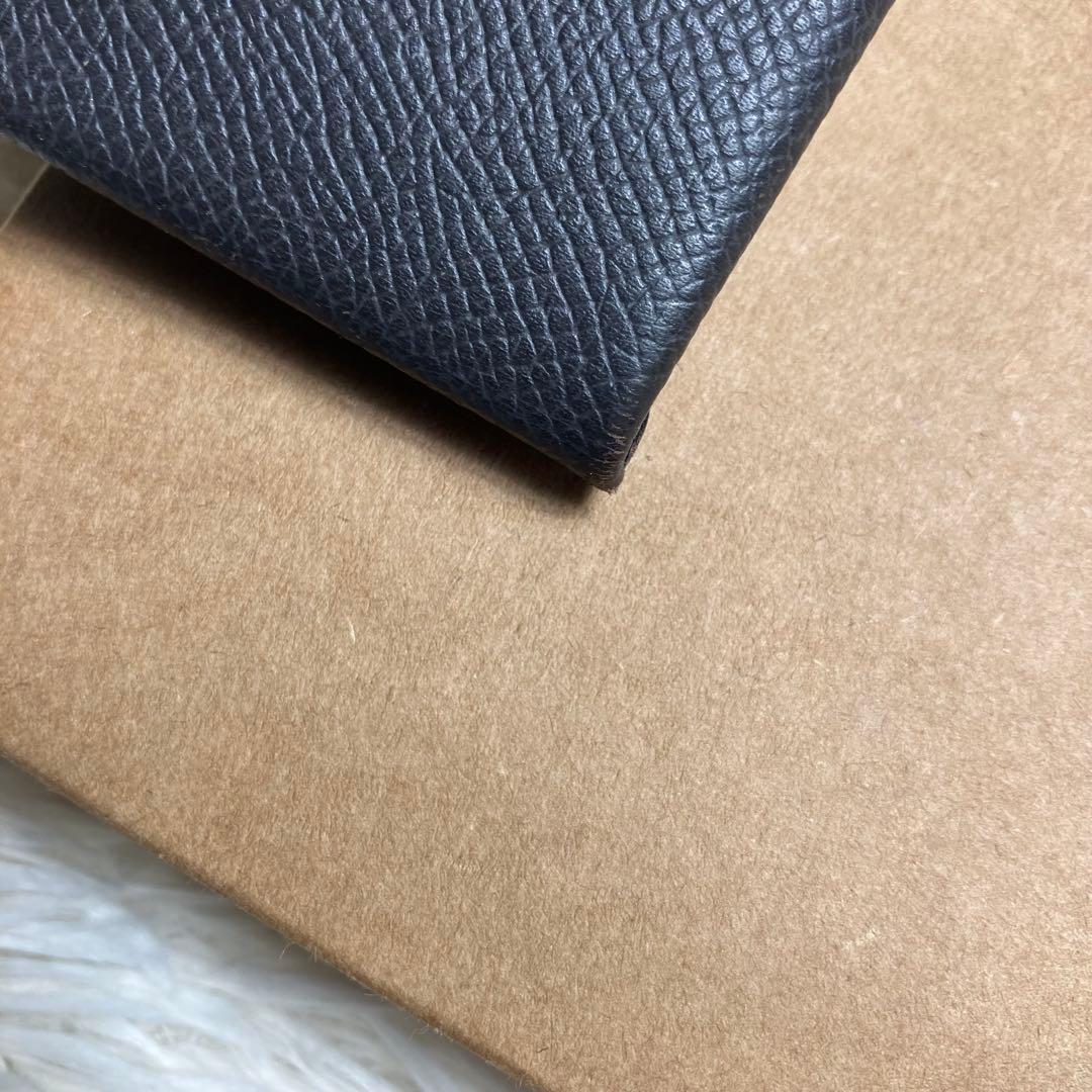 【美品】 HERMES バスティア ケース ダークブラウン