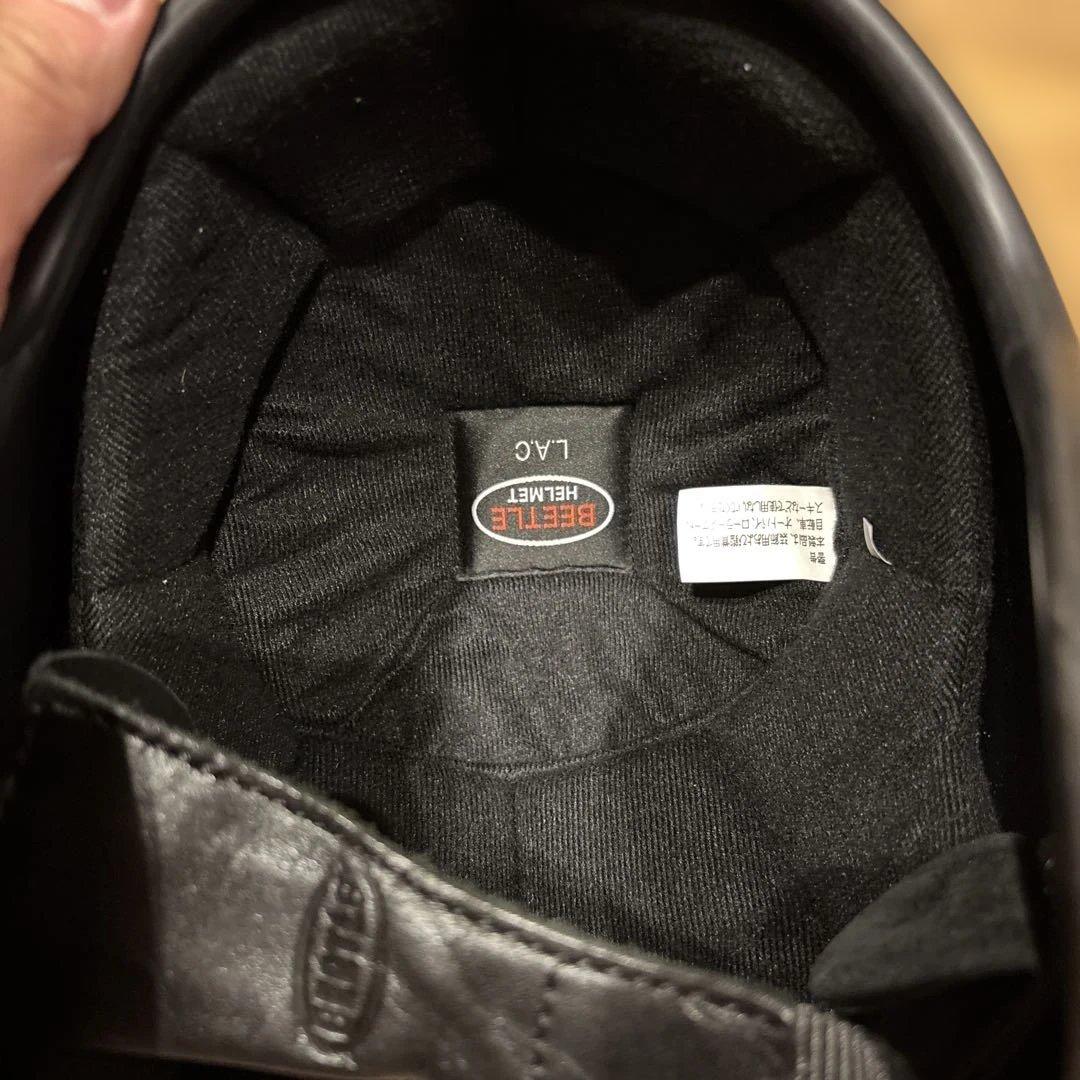 オーシャンビートルLACジェットヘルヘルメットゴールドバイク