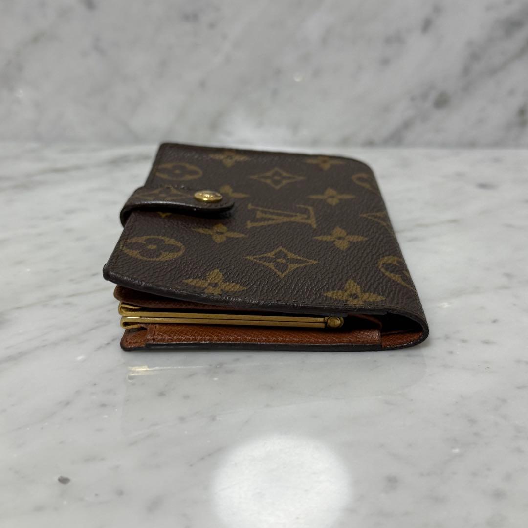 美品 ルイヴィトン ポルト・モネ・ビエ・ヴィエノワ キャンバス M61663