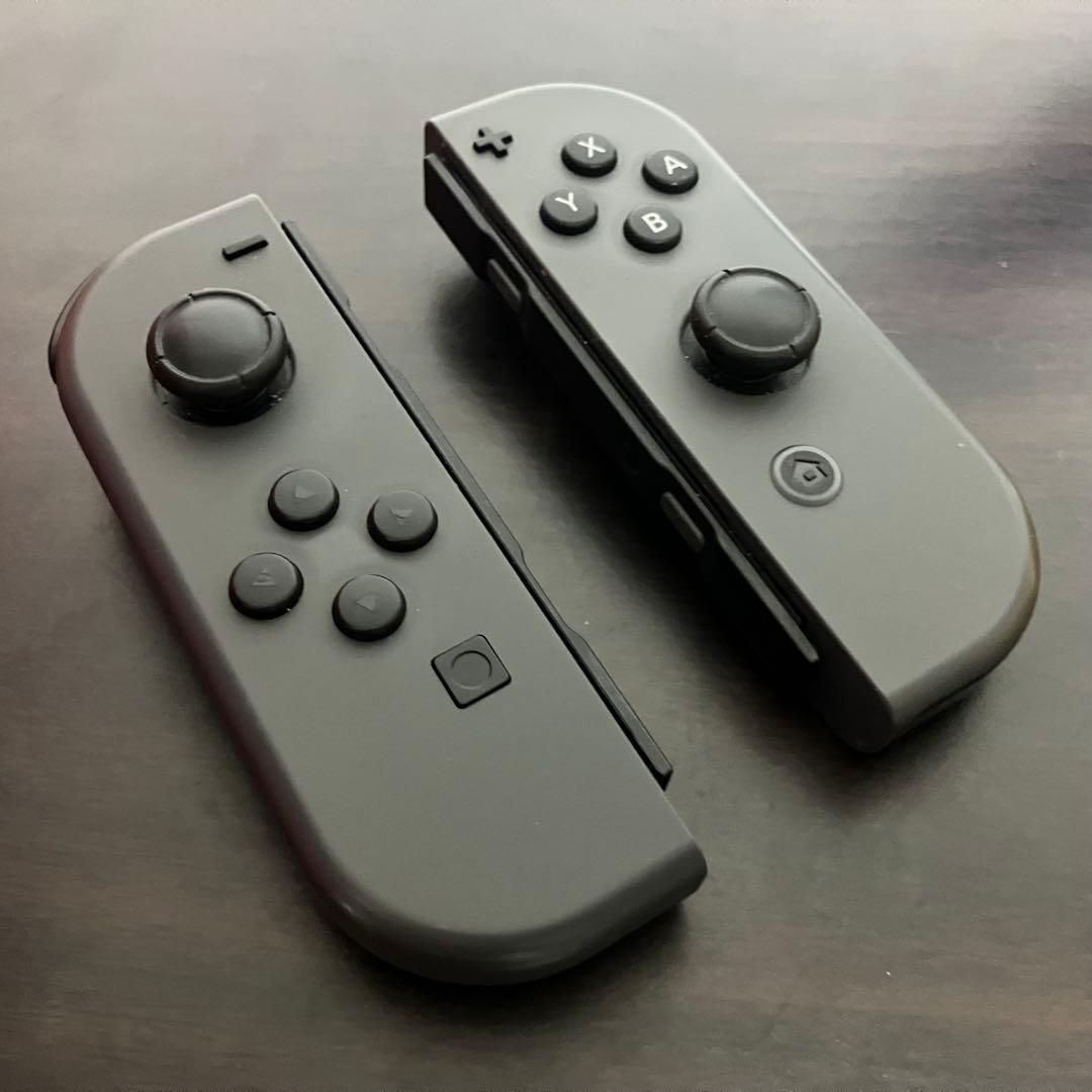 美品　Nintendo Switch 本体 グレー　バッテリー強化版