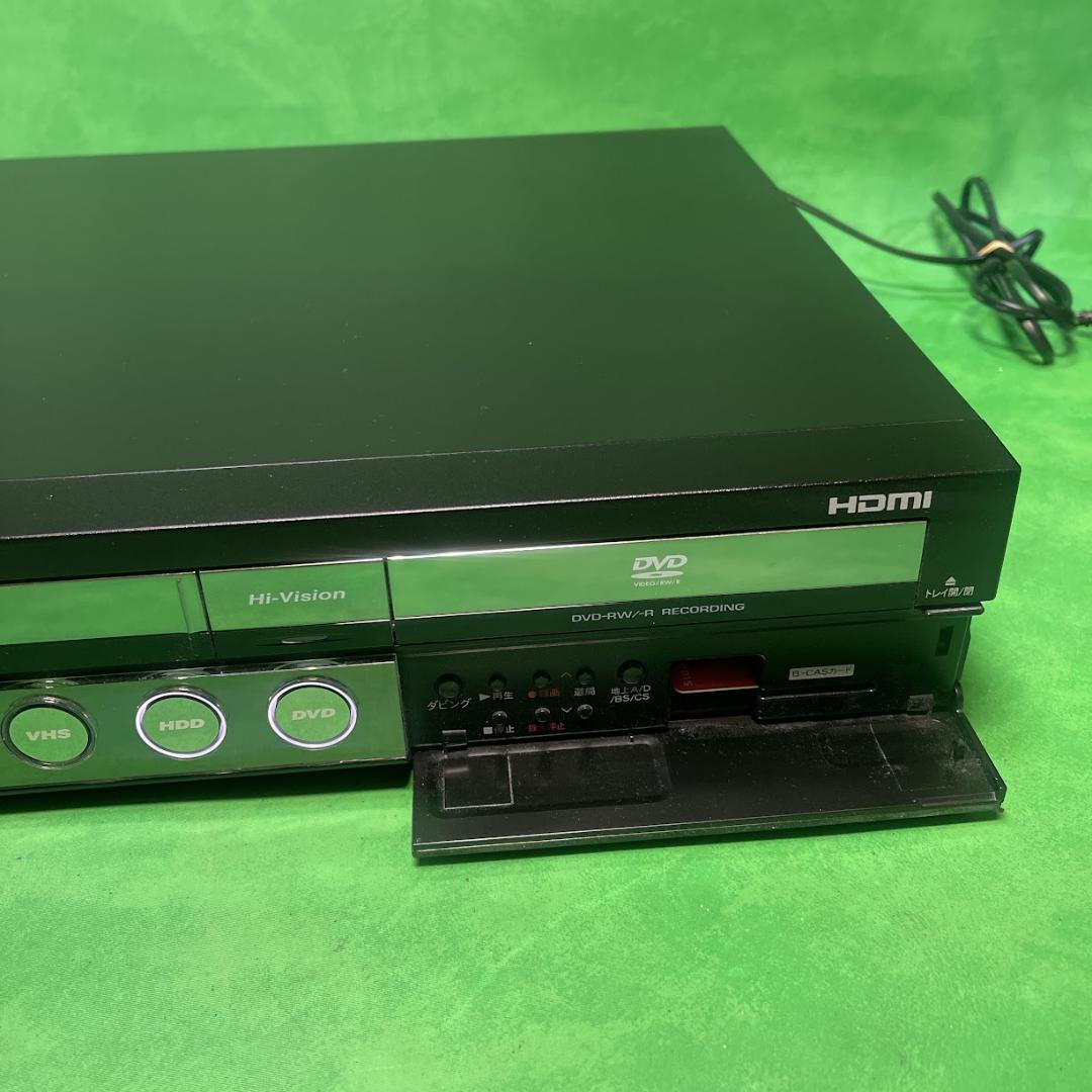 美品シャープ DV-ACV52　地デジ対応 HDDビデオ一体型DVDレコーダー