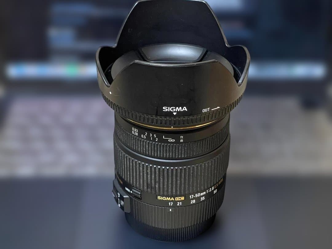 レンズ(ズーム) SIGMA 17-50mm F2.8 EX DC OS HSM Canon