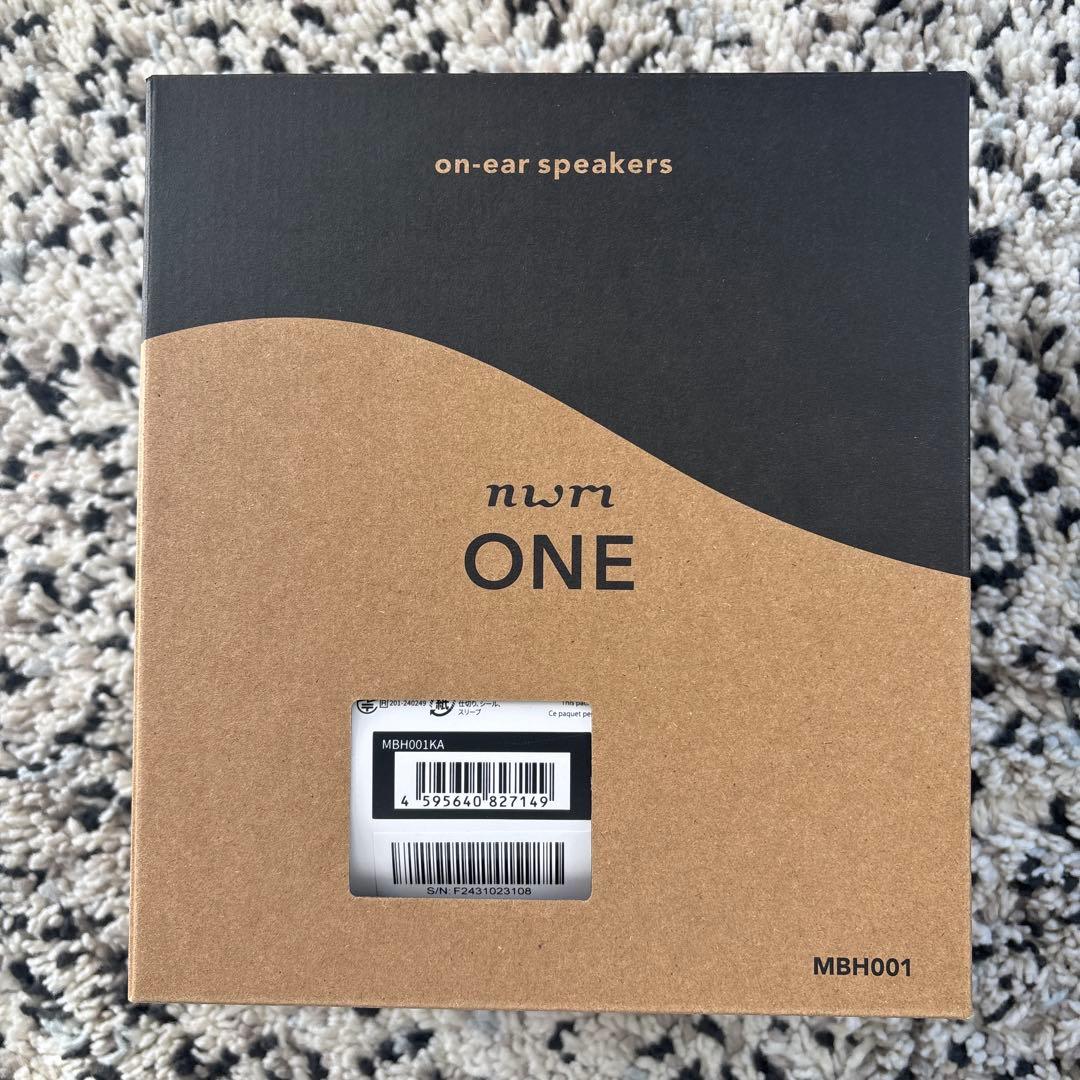 【新品未使用】nwm ONE オンイヤースピーカー