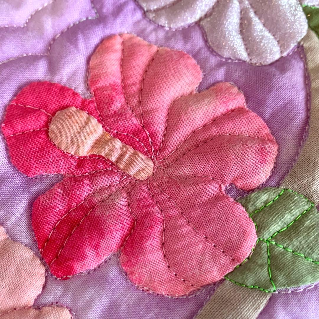 ハワイアンキルト　ポーチ　フラガール オーダー